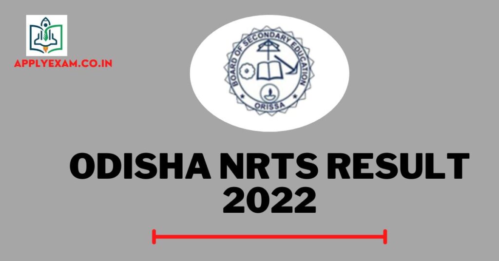 odisha-nrts-result-bseodisha-ac-in
