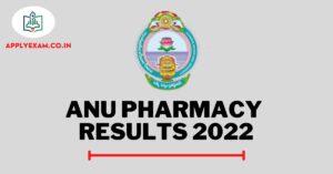 anu-pharmacy-1st-sem-results-check