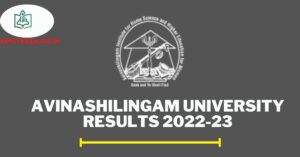 avinashilingam-university-results-link