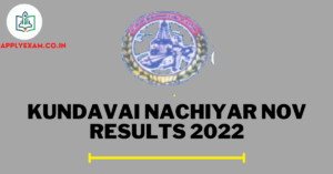 kundavai-nachiyar-nov-result-kngac-ac-in