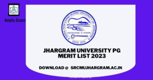 www.Jhargram Universitycuet.samarth.edu.in