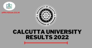 CU 6th Sem Review Result 2022 Check University of Calcutta Result