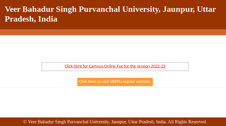 VBSPU Result 2022 First Semester Out Check @ www.vbspu.ac.in