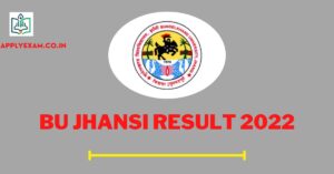 Bundelkhand University BED Result 2022 (Link), Check BU Jhansi Result