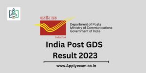 India Post GDS Result 2023 Check Your Results Online