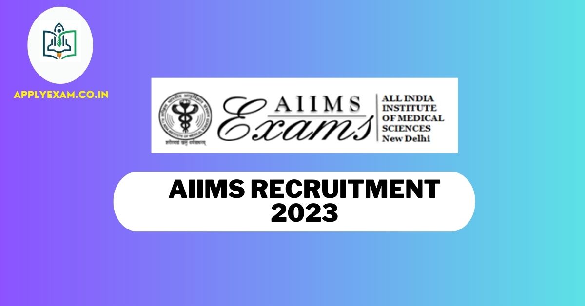 aiims-recruitment-apply-online