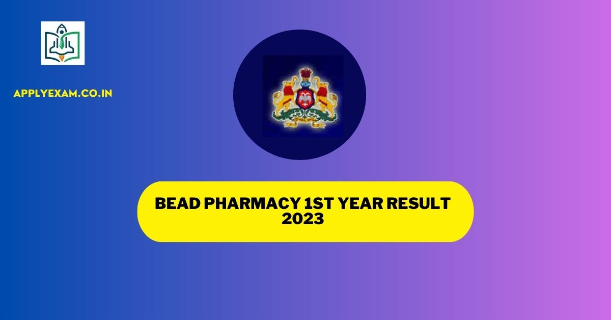bead-pharmacy-1st-year-result-link