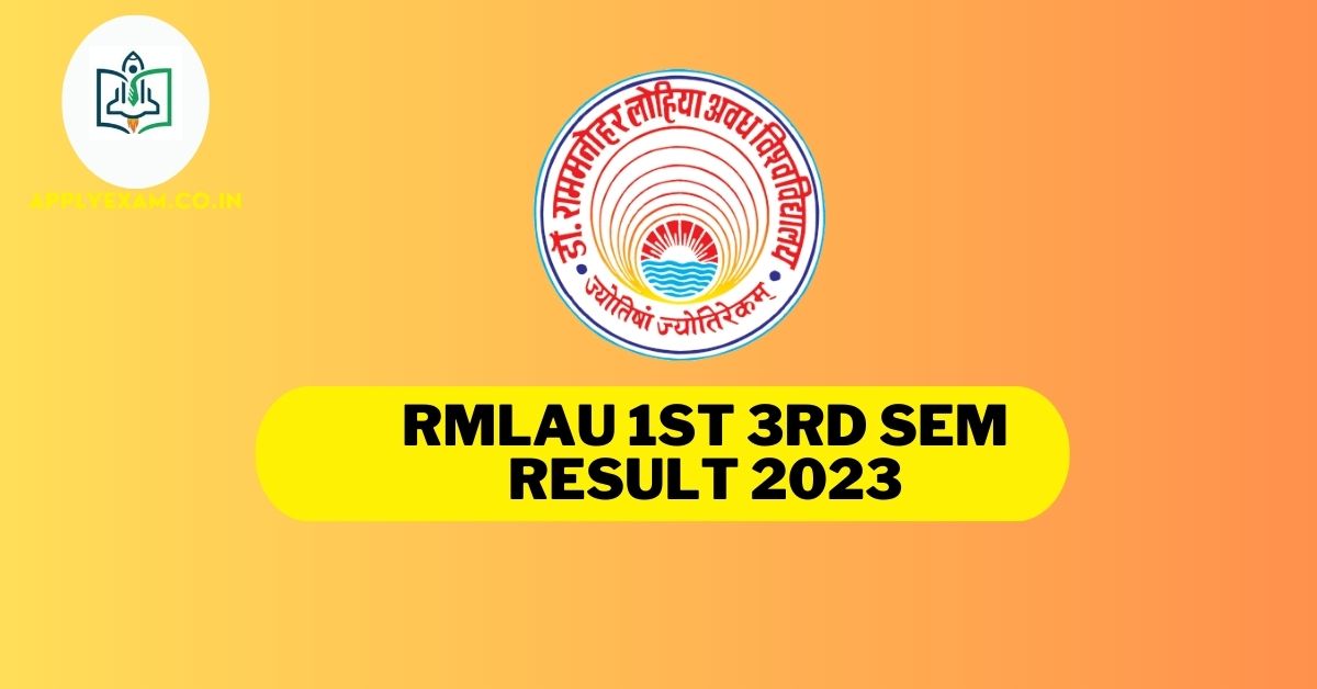 rmlau-1st-3rd-sem-result-check